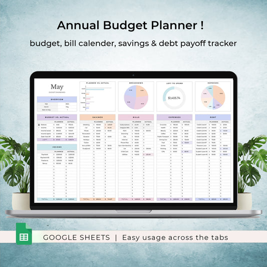 Annual Budget Planner