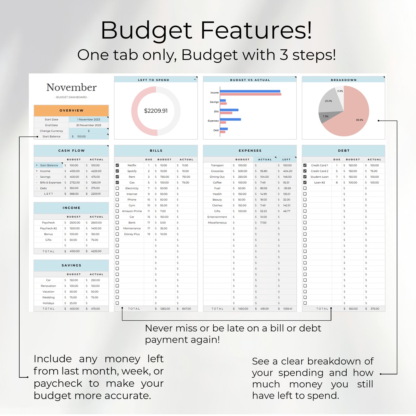 Monthly Budget Planne