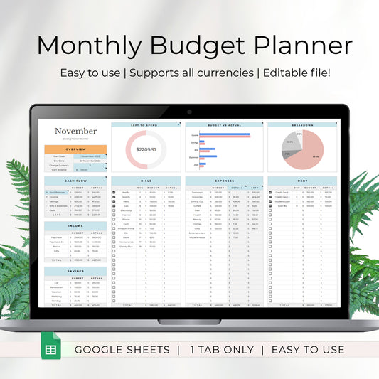 Monthly Budget Planne