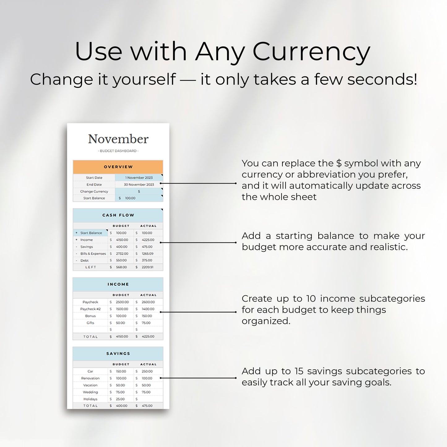 Monthly Budget Planne