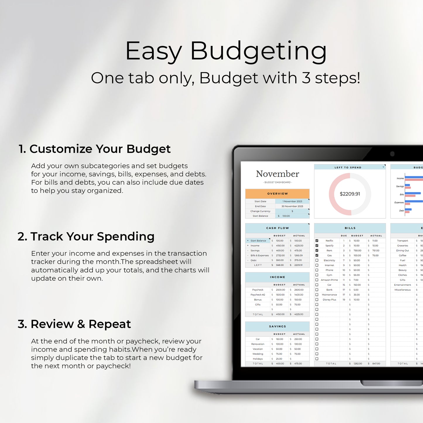 Monthly Budget Planne